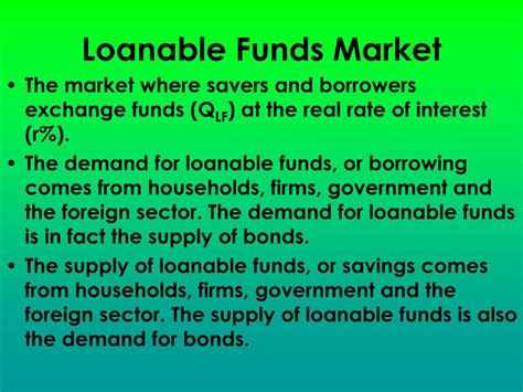 In economics, the loanable funds doctrine is a theory of the market interest rate. PPT - Mr. Rupp AP Macroeconomics PowerPoint Presentation ...