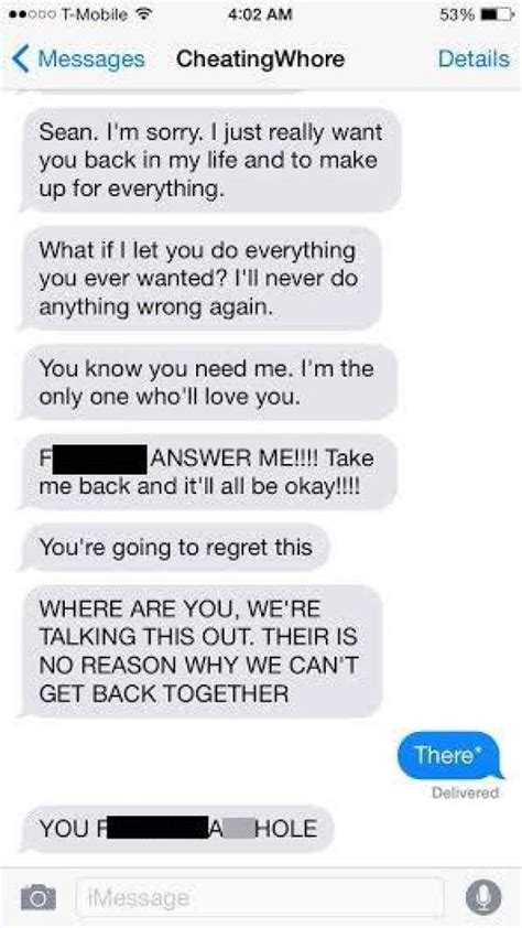 Mans Text Argument With Cheating Ex Ends With Most British Burn Ever