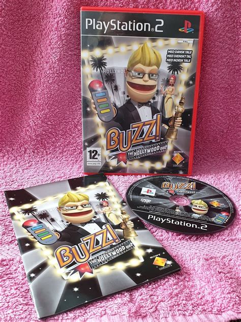 Buzz The Hollywood Quiz Playstation 2 Kompl 407653644 ᐈ Köp På