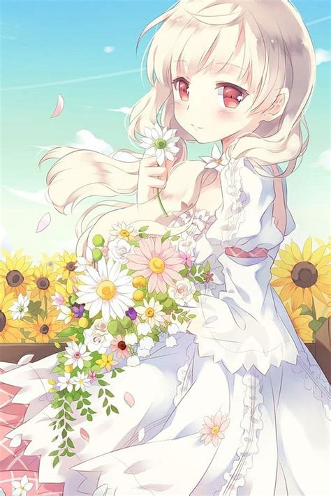 16 Anime Flower Girl Wallpaper Anime Wallpaper