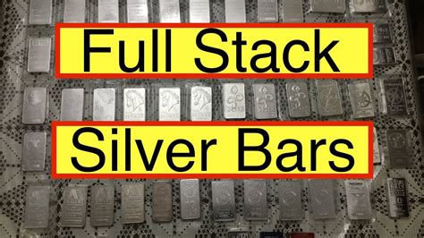 Full Stack Silver Bar Collection Youtube