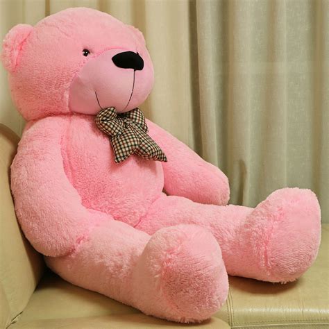 63 Pink Giant Teddy Bear 160cm Stuffed Animals Plush Toy Christmas T
