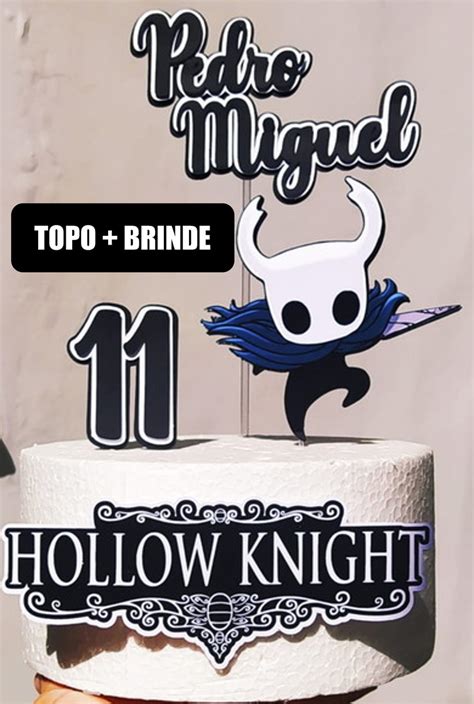 Arquivo De Corte Topo De Bolo Hollow Knight Brinde Elo7