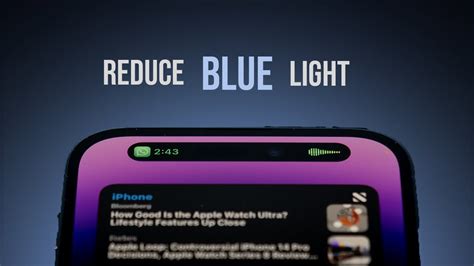 How To Turn Off Blue Light On Iphone Tutorial Youtube