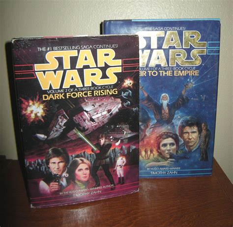 Lot 2 Star Wars Books Heir To The Empire And Dark Force Rising Hardcover