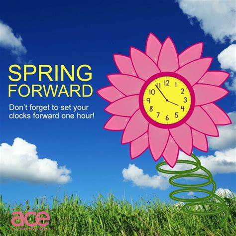 Spring Forward Tonight Mitzi Xoxo Daylight Savings Time