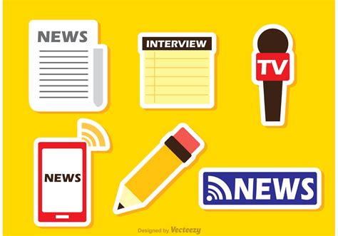 Colorful Latest News Sticker Vectors Download Free Vector Art Stock