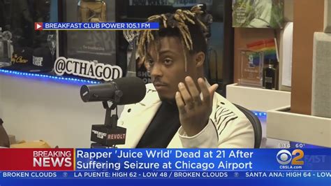 Tmz Rapper ‘juice Wrld Dead At 21 After Suffering Seizure At Chicago