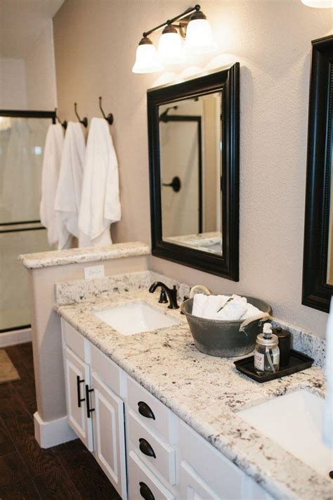 Wood bathroom countertops flawlessly finish vanities crafted from vintage furniture or antique cabinetry. Is granite the best material for countertops? | | Founterior