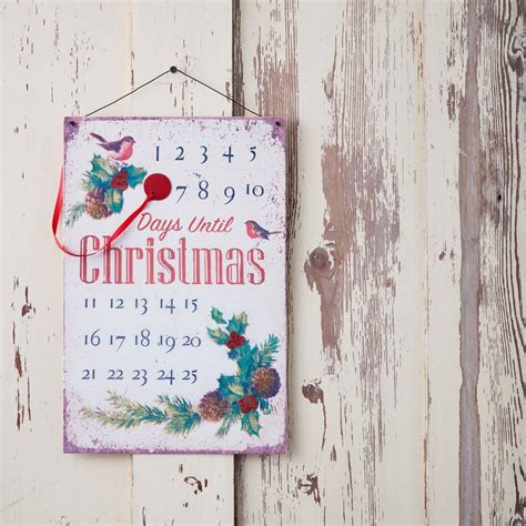 Countdown Advent Calendar By The Christmas Home