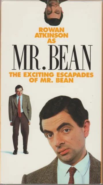 Mr Bean Vol 2 Exciting Escapades Of Mr Bean Vhs Rowan Atkinson