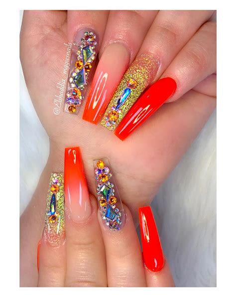 Nail Designs 2023 Orange Daily Nail Art And Design