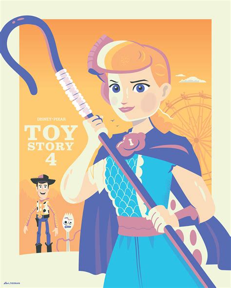 Toy Story 4 Bo Peep To The Rescue Tiernandesign Posterspy Toy