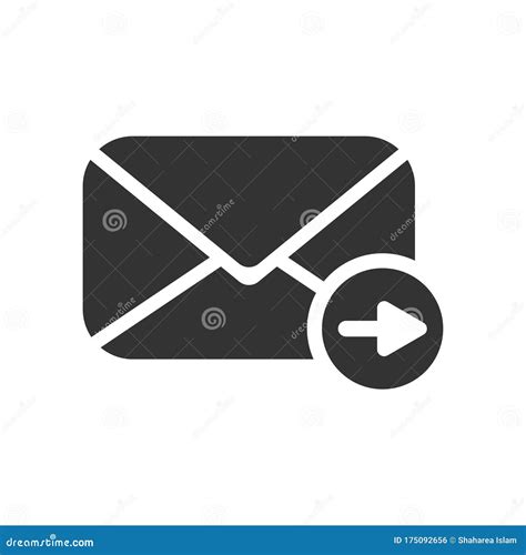 Forward Email Icon Stock Vector Illustration Of Email 175092656