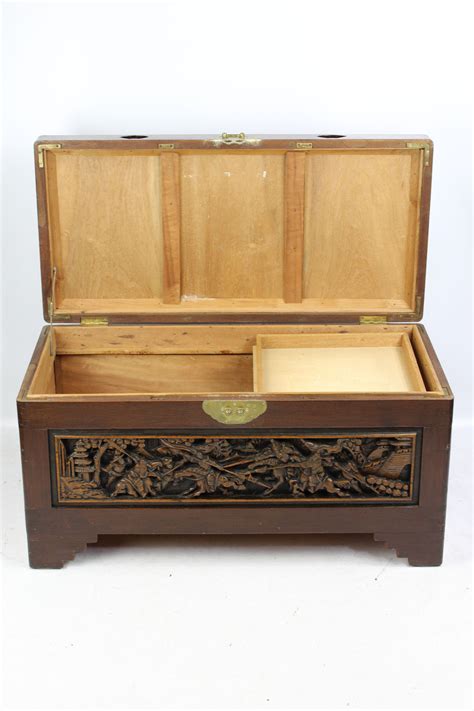 Some results of wooden chest coffee tables only suit for specific products, so make sure all the items in your cart qualify before submitting your order. Carved Chinese Camphor Wood Chest / Coffee Table