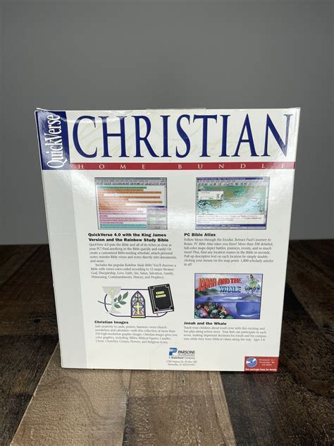 Quickverse Bible Study Software Home Bundle Windows 95 Cd Rom Ebay