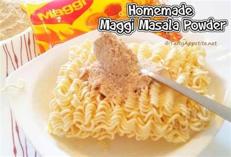 Maggi Masala Powder Recipe Homemade Maggi Masala Tastemaker Video