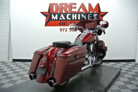 The aerodynamics of a road king windshield are different than batwing and shark nose fairings and may be a factor. 2013 Harley-Davidson FLHRSE5 - Screamin' Eagle Road King ...