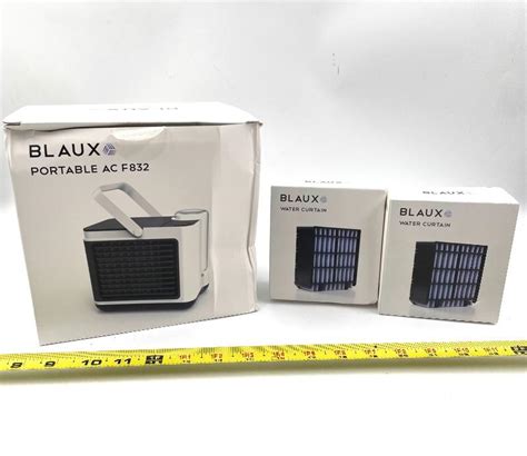 Blaux Portable Ac F832 And Replacement Water Curtain Filters