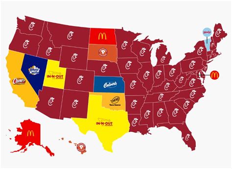 Controversial Map Shows Every States Favorite Fast Food Somehow