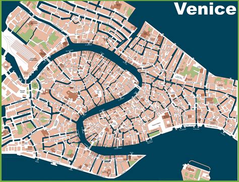 Venetsia Kartta Kartta