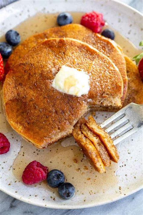 5 Minute Whole Wheat Pancakes Tastes Better From Scratch