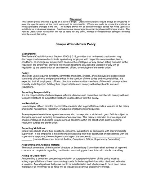 Employee Security Policy Sample Master Of Template Document