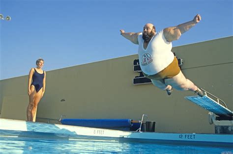 Psbattle Fat Guy Jumping Into A Pool Photoshopbattles