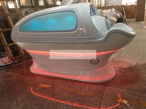 Multifunction 3 In 1 Led Light Spa Capsule Hydrotherapy Water Massage Wet Steam Sauna
