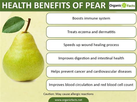 Fruit Pear Benefits Health Benefits