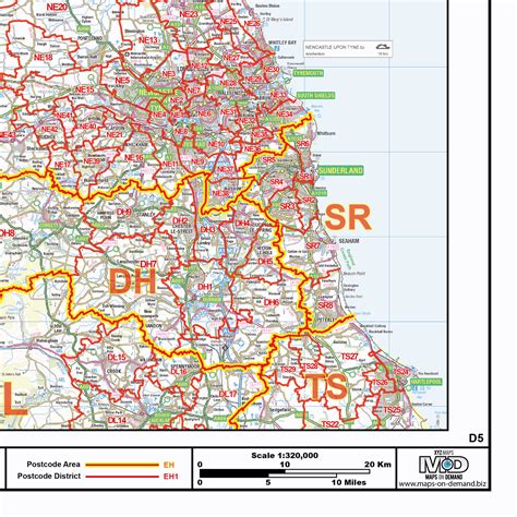 South Scotland Postcode District Editable Geopdf Xyz Maps