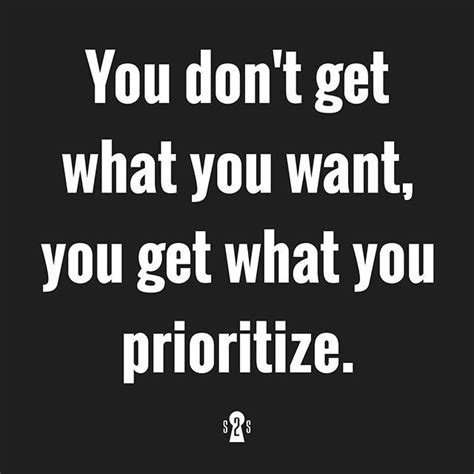 Great One Via Matthearnden Are You Prioritizing What You Want By