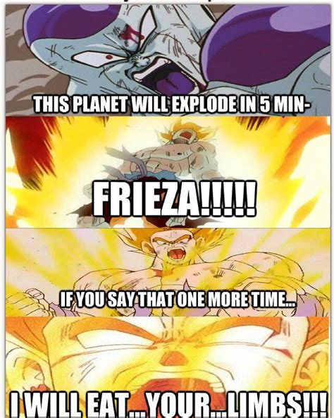Dragonball figures is the home for dragon ball figures, toys, gashapons, collectibles, and figuarts discussion. He needs to learn what a minute is... #lol #meme #dbz #goku #frieza #tfs #abridged #meme by ...