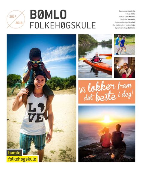 The goal for the theater is to strengthen bømlo as a center for performing arts in the region. Bømlo Folkehøgskule 2017 / 2018 by Zpirit Reklamebyrå - Issuu