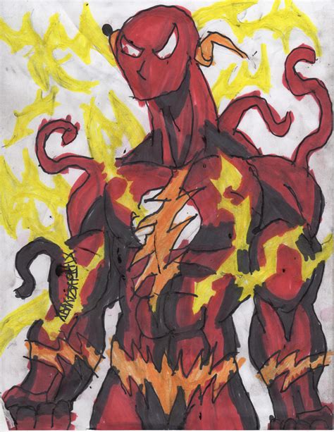 Symbiote Flash By Chahlesxavier On Deviantart