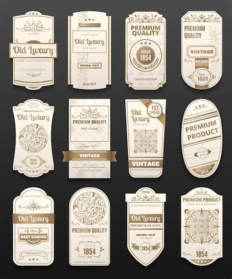 Label Template Free Vectors And Psds To Download