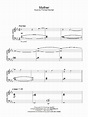 Mother Sheet Music | Thomas Newman | Piano Solo