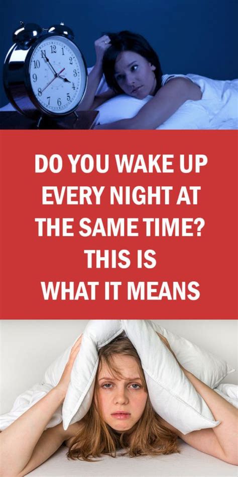 Do You Wake Up Every Night At The Same Time This Is What It Means