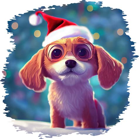 Free Christmas Vibes Animals Sublimation Ai Generative 23561700 Png