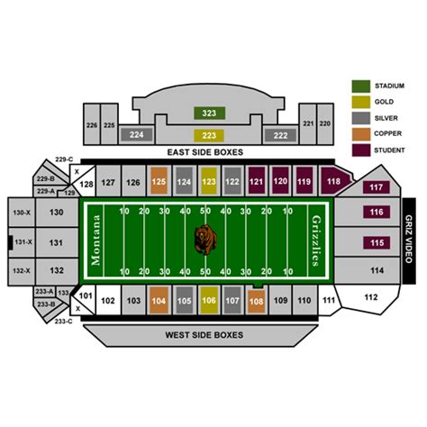 Mercer Football Stadium Seating Chart