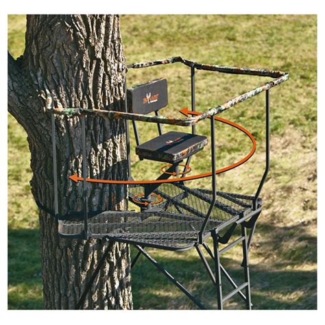 Big Game Nova Tree Stand Ladder Tree Stands At Sportsman S Guide My