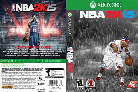 Viewing Full Size Nba 2k15 Box Cover