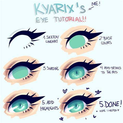 How To Draw Eye Anime Girl Step By Step Watercolorpaintdrawart Images
