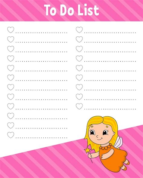 Premium Vector To Do List Printable Template Handwriting Paper Lined Sheet For Diary Planner