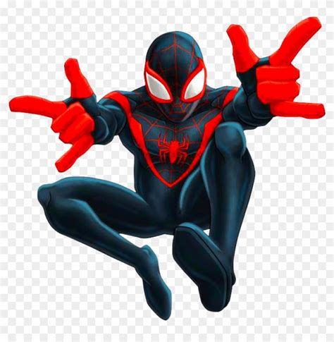Spider Man Clipart Transparent Spiderman Miles Morales Free