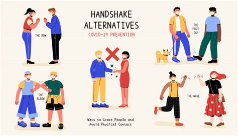 Avoiding Handshakes Illustrations Royalty Free Vector Graphics And Clip