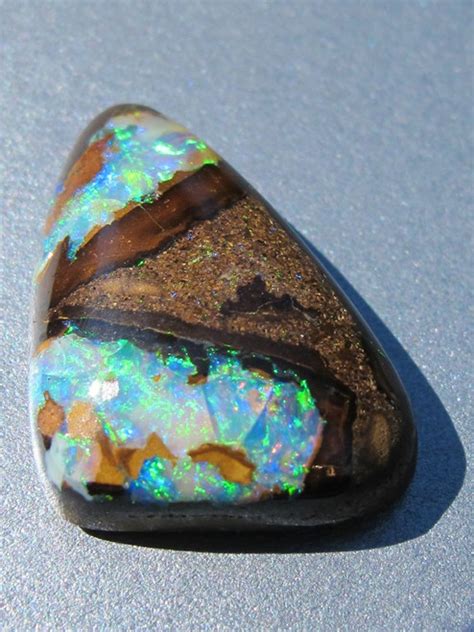 Blue Lagoon Australian Boulder Opal Marty Magic Store