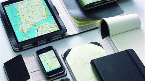 Real Moleskine Covers For Iphone And Ipad