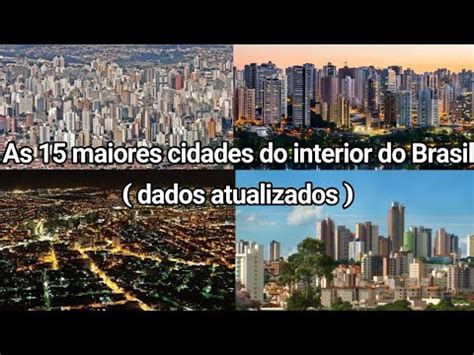As Maiores Cidades Do Interior Do Brasil Youtube