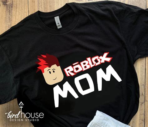 Roblox Birthday Mom Shirt Personalized Any Colors Name And Age Mom